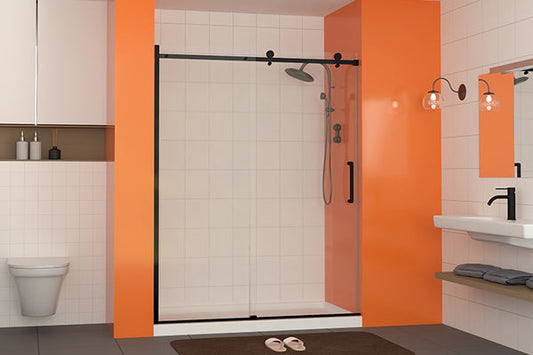 iBath Semi-Frameless Shower Door