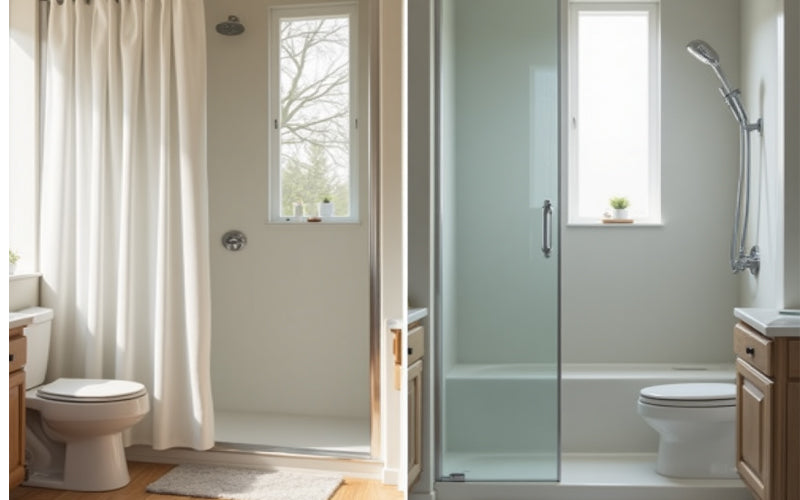 Bathtub Door vs Shower Curtain: Which Is Better for You?