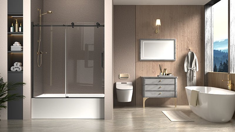 The Advantages of Tempered Glass Bathtub Doors for Your Bathroom - ibathshowers
