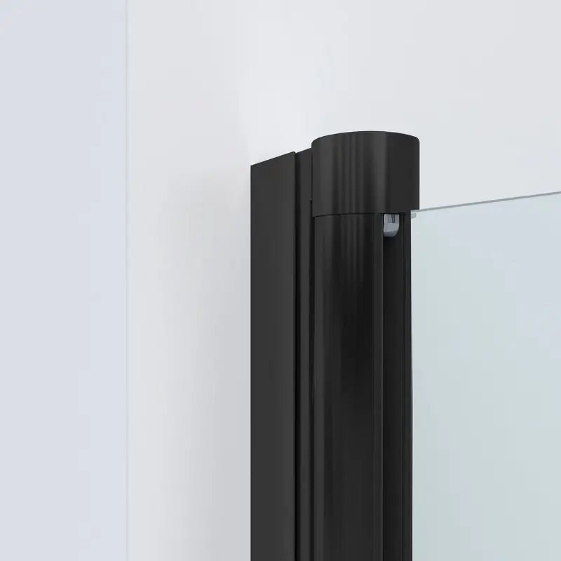 33"x55" Frameless Aluminum Pivot Shower Bathtub Door - ibathshowers