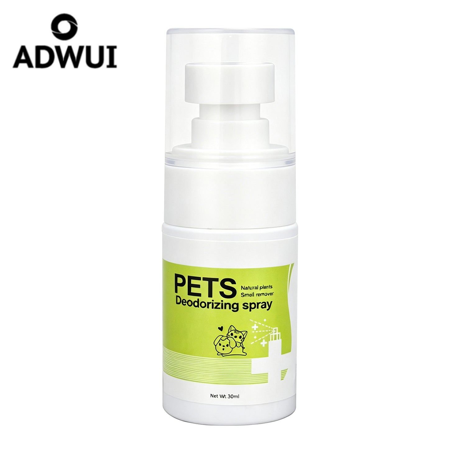 Adwui Pet Odor Neutralizing Fragrance Mist - Botanical Refreshing Spray for Dogs & Cats (30ml)