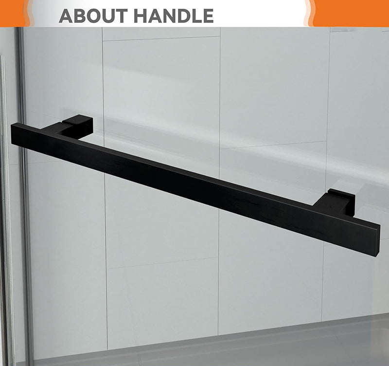 iBath Corner Shower Door 38", Reversible Pivot, Easy-Clean