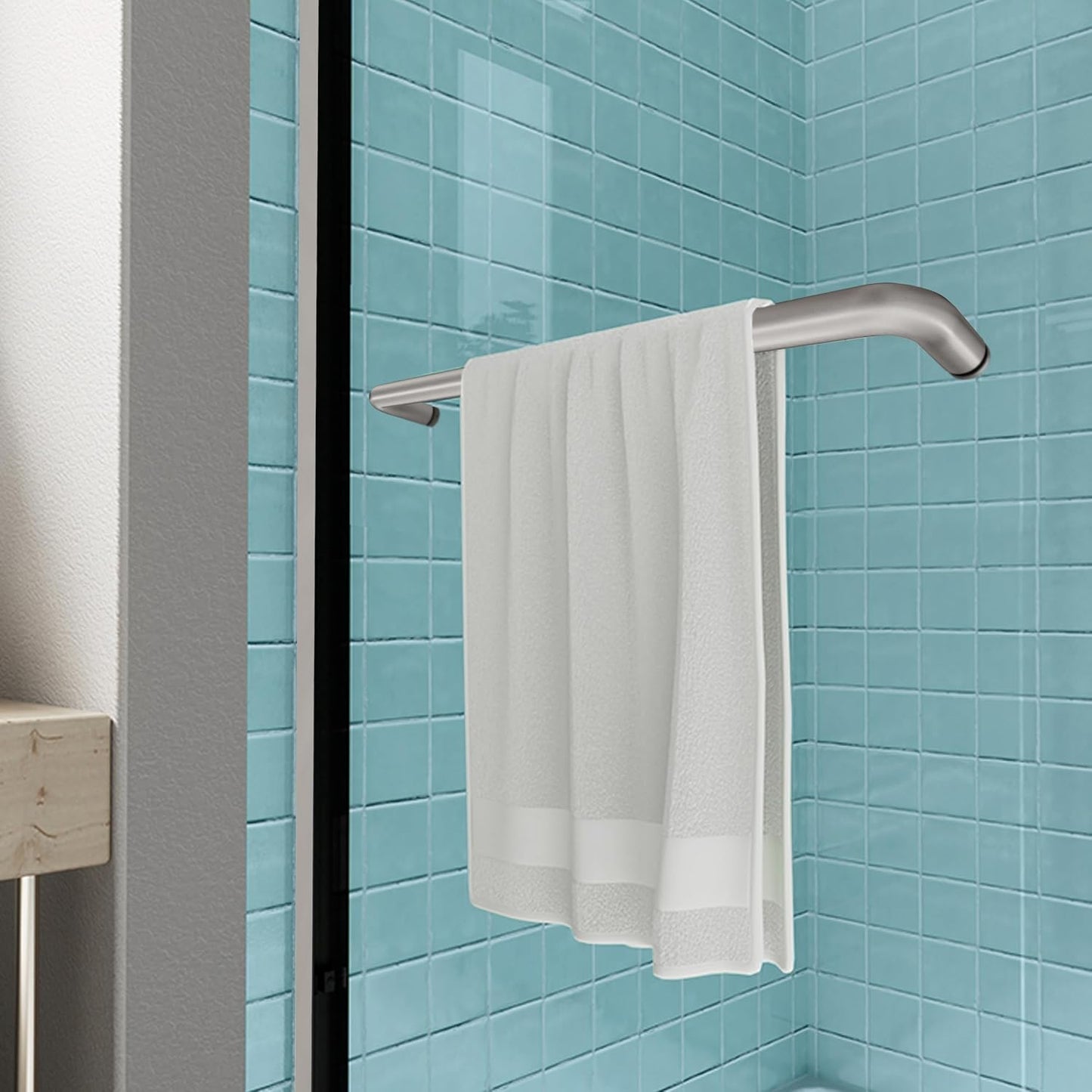 Shower Door Handle ‎22 inch Stainless Steel  Brushed Nickel