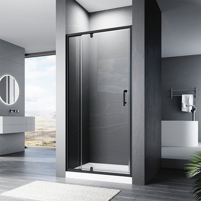  Shower Enclosure Bathroom Corner Reversible Folding Shower Door