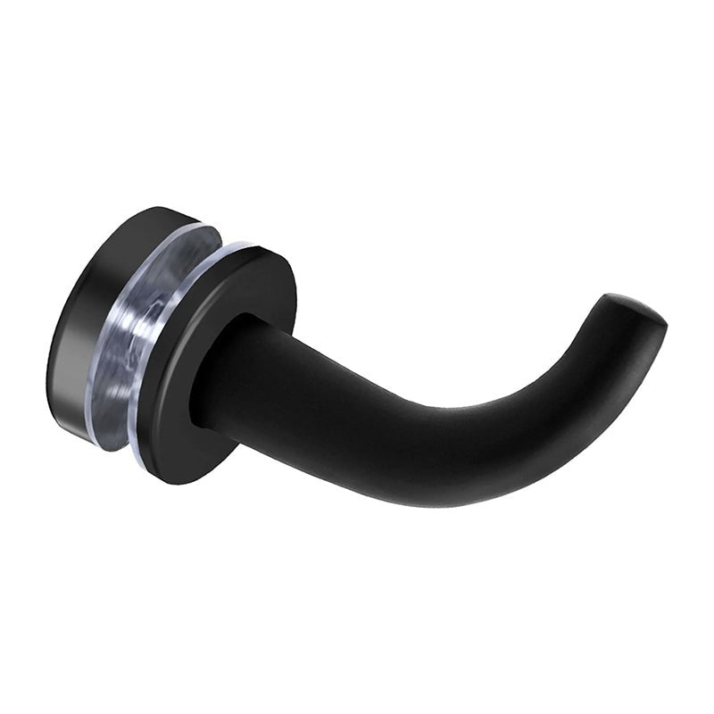 304 Stainless Steel Wall Hook — Matte Black - ibathshowers