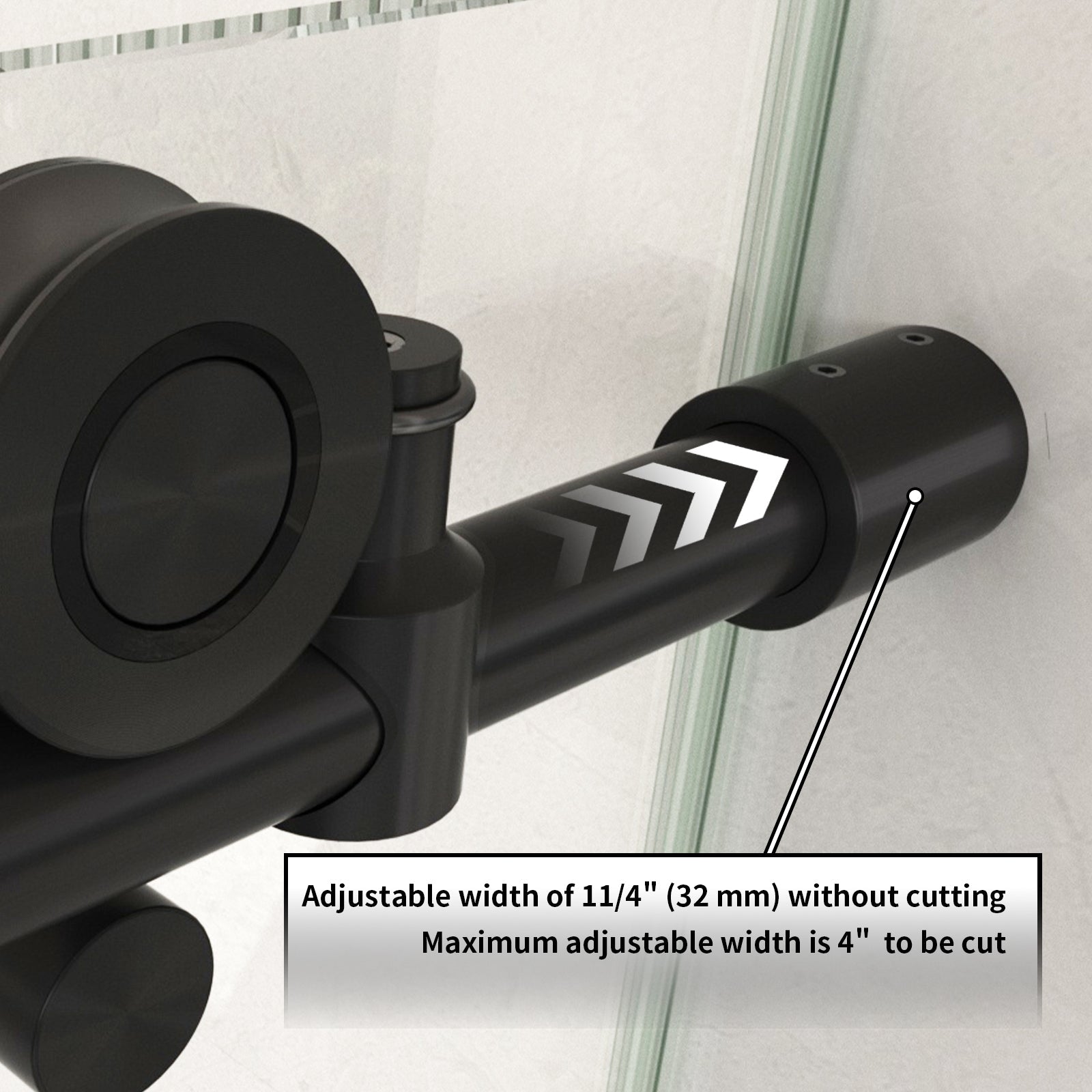 59"*60" Single Sliding Frameless Bathub Door - ibath shower door