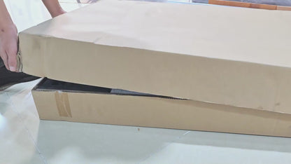 iBath  Frameless Double-Sliding Shower Door – Adjustable 56"-60" W × 76" H