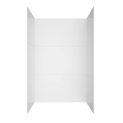 iBath 36" x 72" 9-Piece Acrylic Shower Wall Panels