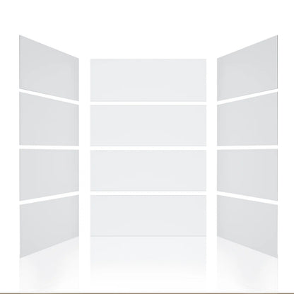 Full-height 8 ft acrylic shower wall panels – easy to install, cut to fit any shower space